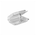 HINGED CONTR PETE 36-OZ 9-3/8X6-3/8X2 CLEAR